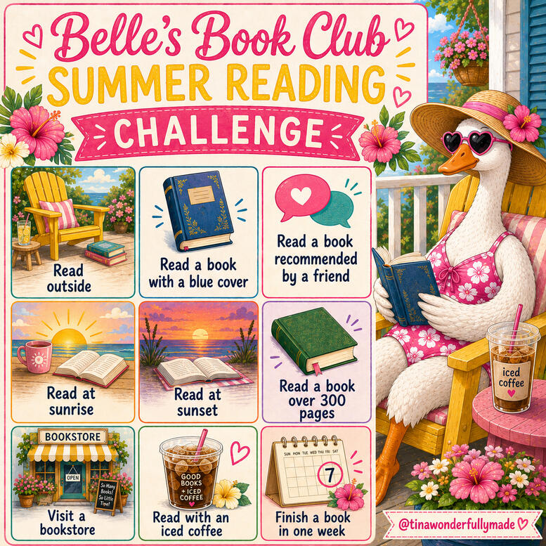 Belle's Summer Reading Challenge